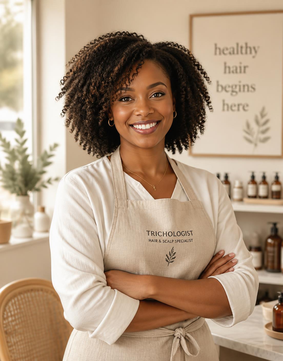 Portrait de la fondatrice de Taymi'Hair